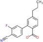 Benzoic acid, 4-propyl-, 4-cyano-3-fluorophenyl ester