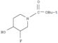 1-Piperidinecarboxylicacid, 3-fluoro-4-hydroxy-, 1,1-dimethylethyl ester