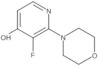 3-Fluoro-2-(4-morpholinyl)-4-pyridinol