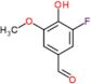 3-Fluoro-4-hydroxy-5-methoxybenzaldehyde