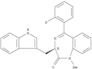 2H-1,4-Benzodiazepin-2-one,5-(2-fluorophenyl)-1,3-dihydro-3-(1H-indol-3-ylmethyl)-1-methyl-, (3R)-