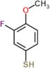 3-fluoro-4-methoxybenzenethiol