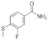 3-FLUORO-4-(METHYLTHIO)BENZAMIDE