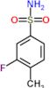 3-fluoro-4-methylbenzenesulfonamide