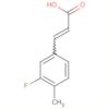 2-Propenoic acid, 3-(3-fluoro-4-methylphenyl)-