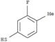 3-Fluoro-4-methylthiophenol