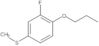 2-Fluoro-4-(methylthio)-1-propoxybenzene