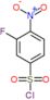 3-Fluoro-4-nitrobenzenesulfonylchloride