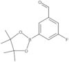 3-Fluoro-5-(4,4,5,5-tetramethyl-1,3,2-dioxaborolan-2-yl)benzaldehyde