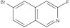 6-Bromo-3-fluoroisoquinoline