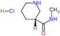 (3R)-N-Methyl-3-piperidinecarboxamide hydrochloride (1:1)