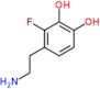 4-(2-aminoethyl)-3-fluorobenzene-1,2-diol