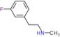 2-(3-fluorophenyl)-N-methylethanamine