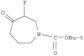 1H-Azepine-1-carboxylicacid, 3-fluorohexahydro-4-oxo-, 1,1-dimethylethyl ester