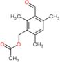 3-formyl-2,4,6-trimethylbenzyl acetate