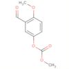 Carbonic acid, 3-formyl-4-methoxyphenyl methyl ester