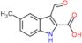 3-formyl-5-methyl-1H-indole-2-carboxylic acid