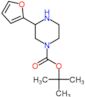 tert-butyl 3-(2-furyl)piperazine-1-carboxylate