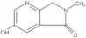6,7-Dihydro-3-hydroxy-6-methyl-5H-pyrrolo[3,4-b]pyridin-5-one