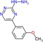 [5-(3-methoxyphenyl)-1,2,4-triazin-3-yl]hydrazine