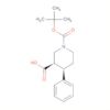 1,3-Piperidinedicarboxylic acid, 4-phenyl-, 1-(1,1-dimethylethyl) ester,(3R,4R)-