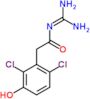 N-(Aminoiminomethyl)-2,6-dichloro-3-hydroxybenzeneacetamide