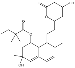 1,2,3,7,8,8a-Hexahydro-3-hydroxy-3,7-dimethyl-8-[2-(tetrahydro-4-hydroxy-6-oxo-2H-pyran-2-yl)ethyl…