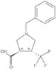 (3R,4R)-1-(Phenylmethyl)-4-(trifluoromethyl)-3-pyrrolidinecarboxylic acid