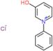 3-hydroxy-1-phenylpyridinium chloride