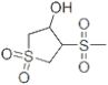 3-hydroxy-4-(methylsulfonyl)tetrahydro-1H-1lambda~6~-thiophene-1,1-dione