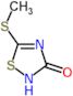 5-(methylsulfanyl)-1,2,4-thiadiazol-3(2H)-one