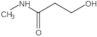 3-Hydroxy-N-methylpropanamide