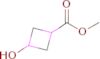 Cyclobutanecarboxylic acid, 3-hydroxy-, methyl ester