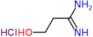 3-hydroxypropanimidamide hydrochloride