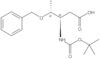 Acido 2,3,5-trideossi-3-[[(1,1-dimetiletoxicabonil)ammino]-4-O-(fenilmetil)-D-treo-pentonico