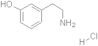 Phenol, 3-(2-aminoethyl)-, hydrochloride (1:1)