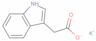 1H-Indole-3-acetic acid, potassium salt (1:1)