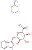 Acido β-D-glucopiranosiduronic, 1H-indol-3-il, comp. con cicloesanamina (1:1)