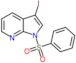 1-(benzenesulfonyl)-3-iodo-pyrrolo[2,3-b]pyridine