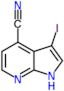 3-iodo-1H-pyrrolo[2,3-b]pyridine-4-carbonitrile