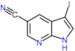3-iodo-1H-pyrrolo[3,2-e]pyridine-5-carbonitrile