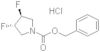 (3R,4R)-N-Cbz-3,4-difluoropyrrolidine hydrochloride