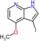 3-iodo-4-methoxy-1H-pyrrolo[2,3-b]pyridine