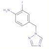 2-Iodo-4-(1H-1,2,4-triazol-1-ilmetil)benzenammina