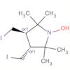 1-Pyrrolidinyloxy, 3,4-bis(iodomethyl)-2,2,5,5-tetramethyl-, (3R,4R)-rel-