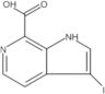 3-Iodo-1H-pyrrolo[2,3-c]pyridine-7-carboxylic acid