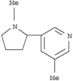 Pyridine,3-methyl-5-(1-methyl-2-pyrrolidinyl)-