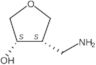 3-Furanol, 4-(aminomethyl)tetrahydro-, (3R,4R)-rel-