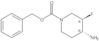 rel-Phenylmethyl (3R,4R)-4-amino-3-fluoro-1-piperidinecarboxylate