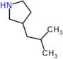 3-(2-methylpropyl)pyrrolidine